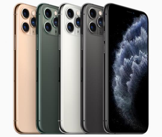 iPhone 11 Pro nei suoi quattro colori disponibili