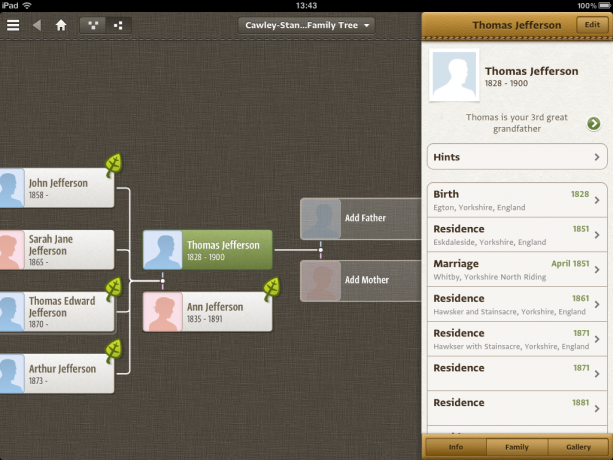 Ricerca il tuo albero genealogico online Albero genealogico image2 3 1