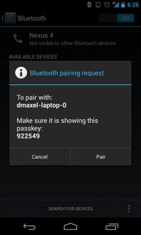 utilizza per il bluetooth