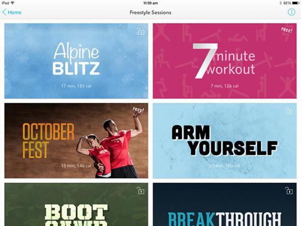 Dimentica la palestra, mettiti in forma Fitstar con il tuo stile libero iPad o iPhone