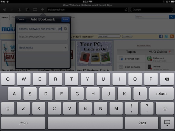 browser ipad