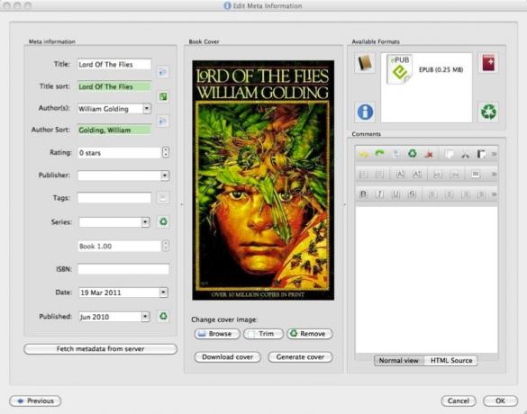 Una guida per l'utente a Calibre eBook Manager calibro 13