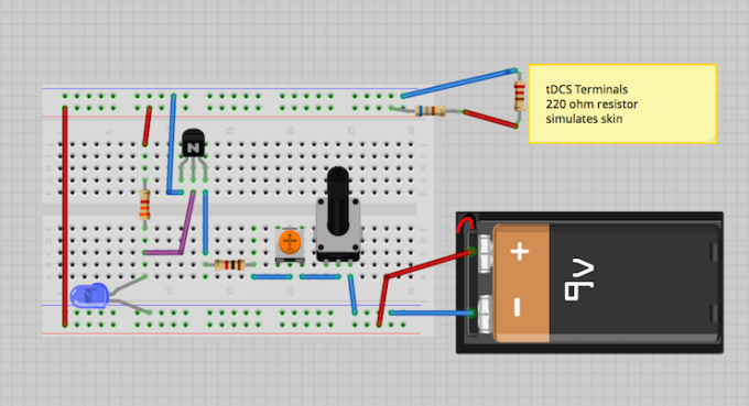 Zap Yourself più intelligente con questo schema circuitale TDCS stimolatore del cervello TDC DIY