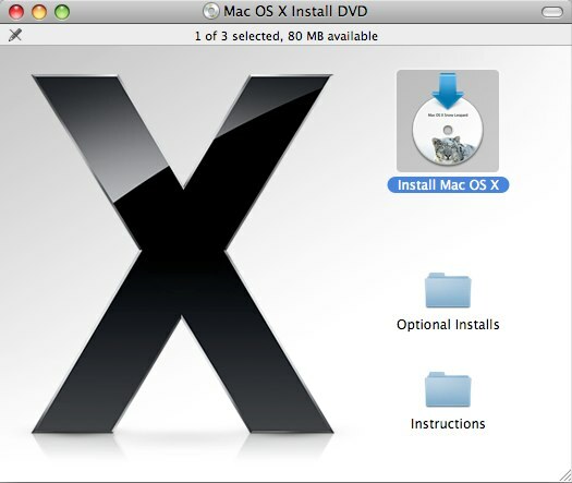 Come eseguire l'aggiornamento a Snow Leopard e cosa dovresti sapere [Mac] SL install 1