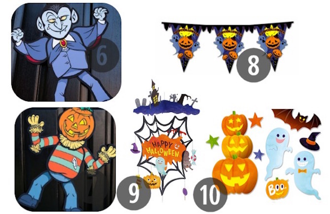 Stampabili di Halloween - Decorazioni per feste