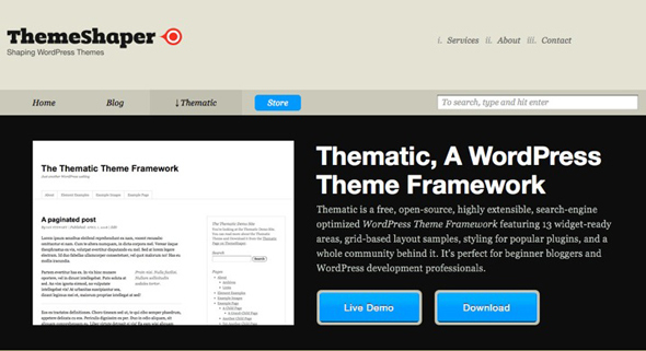 framework wordpress gratuiti