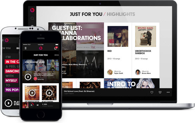 BeatsMusic lancia la musica in streaming curata basata sull'umore beatsmusic1