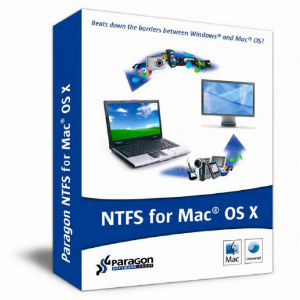 Paragon NTFS per Mac OS X Rivedi il logo paragon ntfs