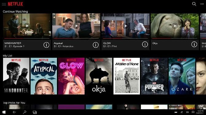 app windows 10 di netflix