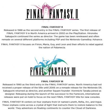 anniversario di final fantasy