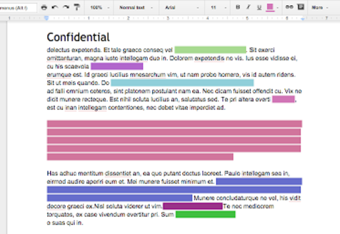 segreti del documento