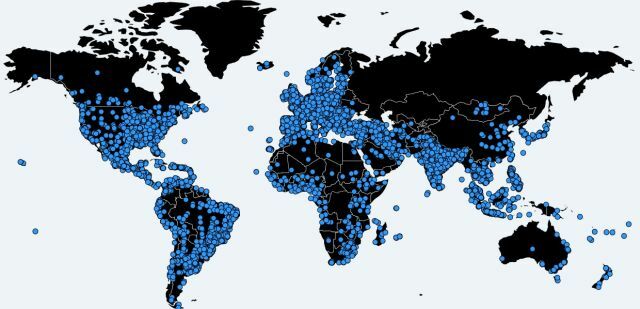 Necurs Botnet Infezione Mappa