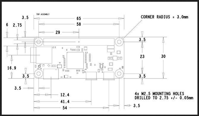 18 Interessanti idee per il caso Raspberry Pi fai da te pi zero dimesnions 670x393