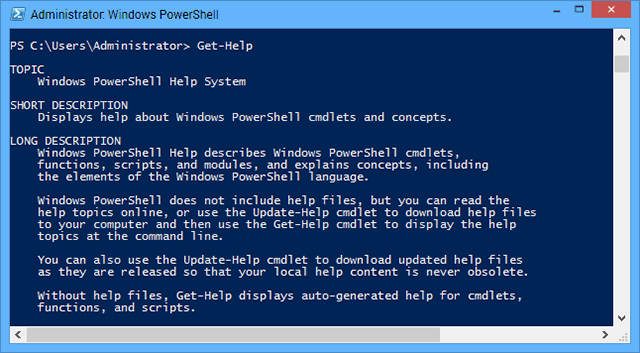 prompt dei comandi-PowerShell PowerShell