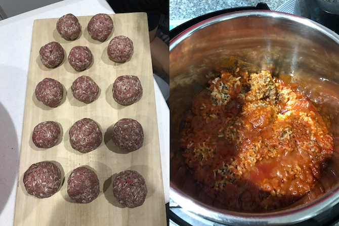 polpette all'istante