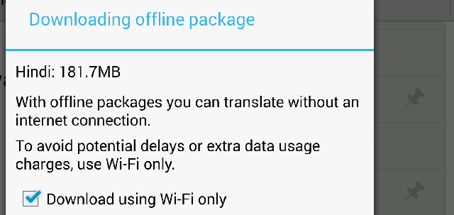 Google-Tradurre-Offline-Package