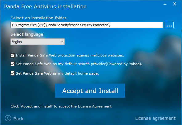 migliori app antivirus gratuite senza schermate nag gratuite di panda