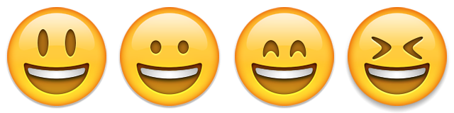 Emoticon di smiley emoji ridere