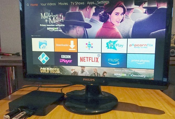 come trasformare amazon fire tv stick in box tv antincendio