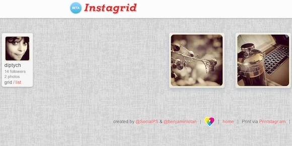 6+ siti che migliorano l'esperienza Instagram Instagrid