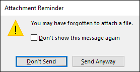 promemoria allegato Outlook