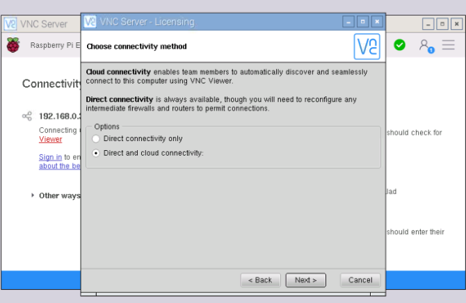 Configura VNC su Raspberry Pi per controllarlo in remoto con qualsiasi PC o telefono. Muo diy pi vnc realvncconnect