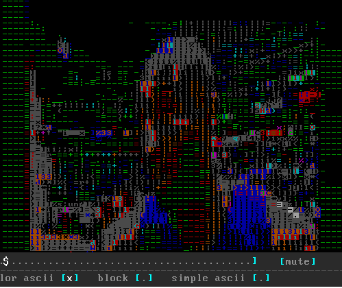 visualizza il codice ASCII