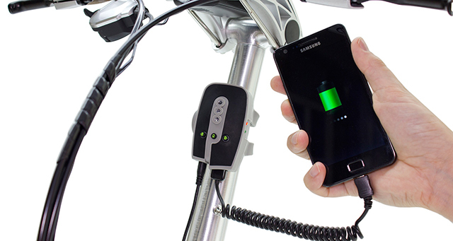 Carica il tuo smartphone mentre guidi la bici