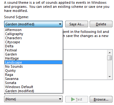 La tua guida facile ai temi di Windows 7 soundtheme