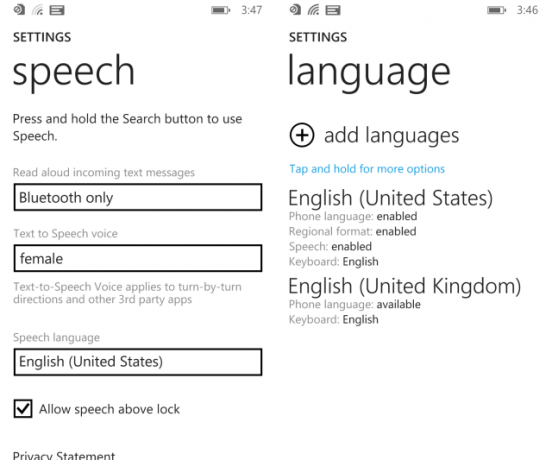 muo-wp81-cortanasetup-lingua