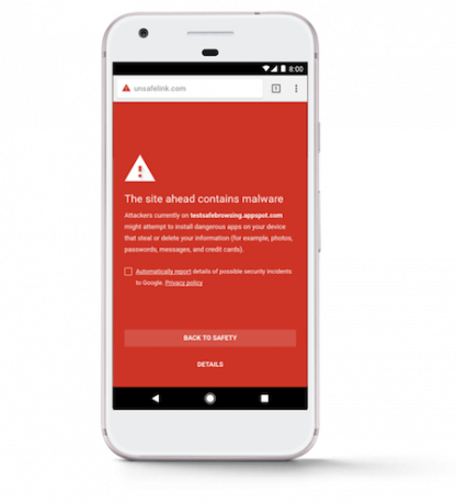 Scatti di prodotti di Google Play Protect 3