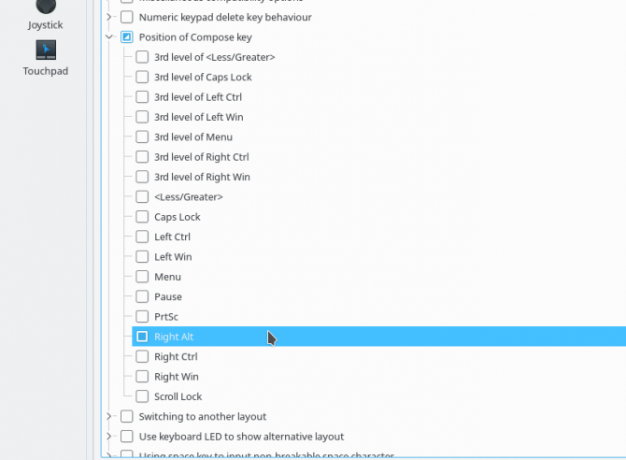 kde keyboard config compose