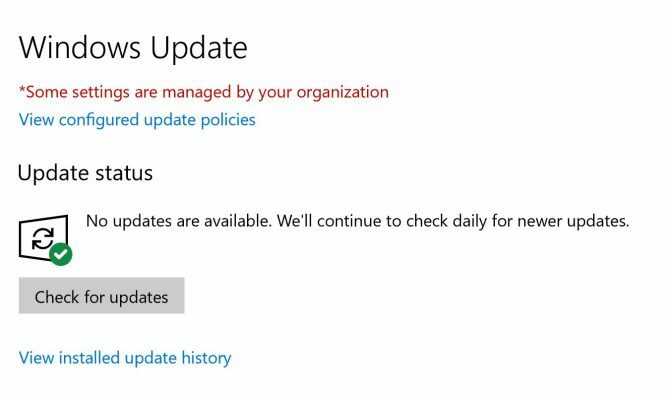 Come scaricare manualmente l'aggiornamento di Windows 10 aprile 2018 Controllare Windows Update e1525353689207