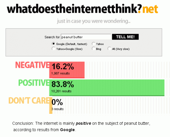 cosa pensa internet