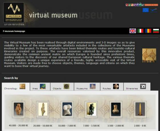 visita al museo virtuale