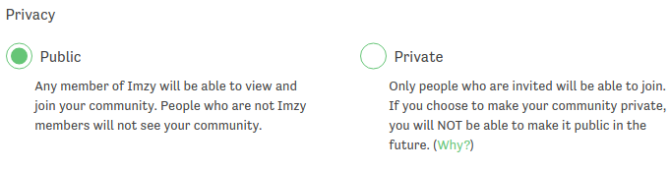 Imzy-Comunità-Privacy