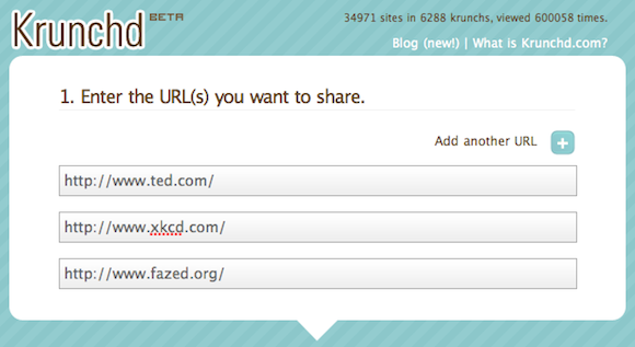 condivisione di URL