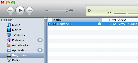 09 Cartella suonerie iTunes