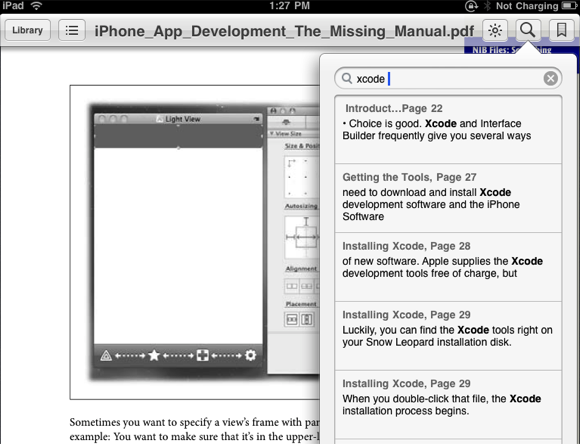 visualizzatore di pdf in ibook