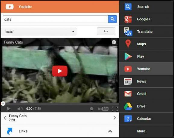 Menu nero: accedi a tutti i servizi Google in un unico menu [Chrome] YouTube Riproduci video