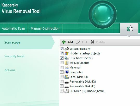 Controlla il tuo PC veloce e gratuito con Kaspersky Virus Removal Tool scanner3