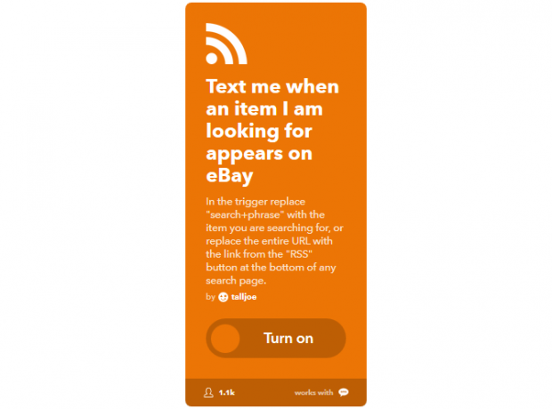 La guida IFTTT definitiva: usa lo strumento più potente del Web come un Pro 55IFTTT EbayToText