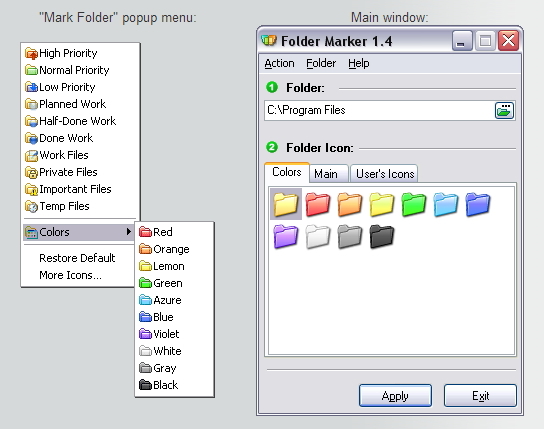 Sii creativo e organizzato: codifica a colori il tuo indicatore di cartelle per cartelle di Windows