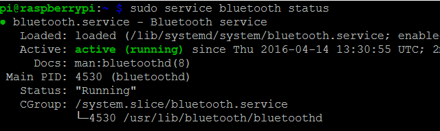 servizio bluetooth fallito