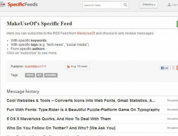 specifici feeds1