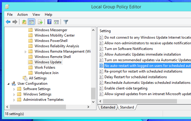 aggiornamenti-da-il riavvio-windows group-policy-prevenire-