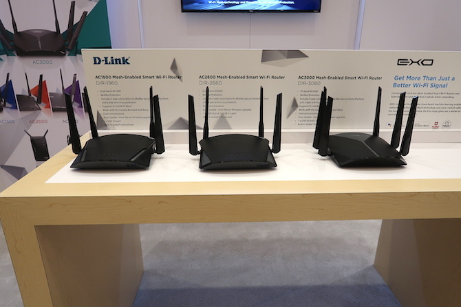 D-Link Exo Mesh Router CES 2019