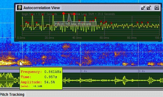 Sonogram Visible Voice - Potente software per spettri vocali sono7