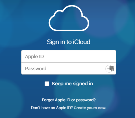 login icloud