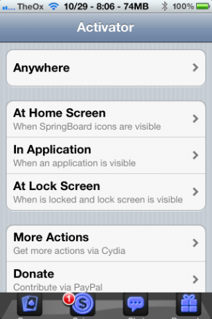 jailbreak di Cydia